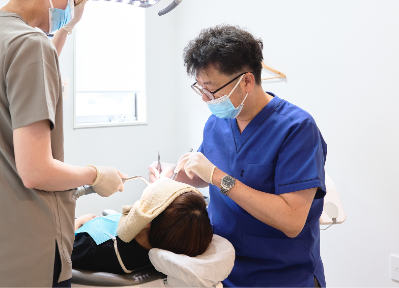 診査・診断と応急処置