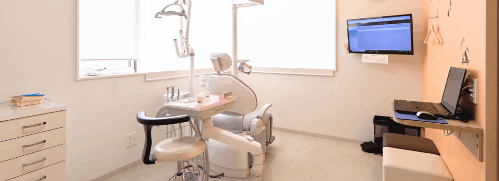 個室診察室｜うめおか歯科